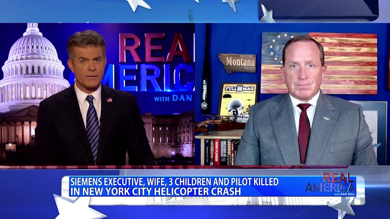 REAL AMERICA -- Dan Ball W/ Lt. Col. Darin Gaub, 4/11/25