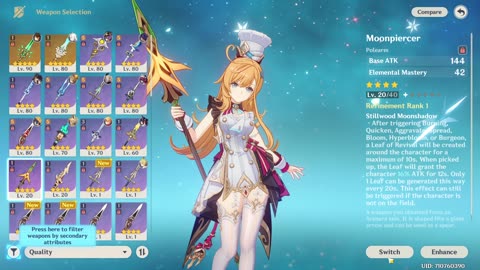 Genshin Impact - Leveling Escoffier!