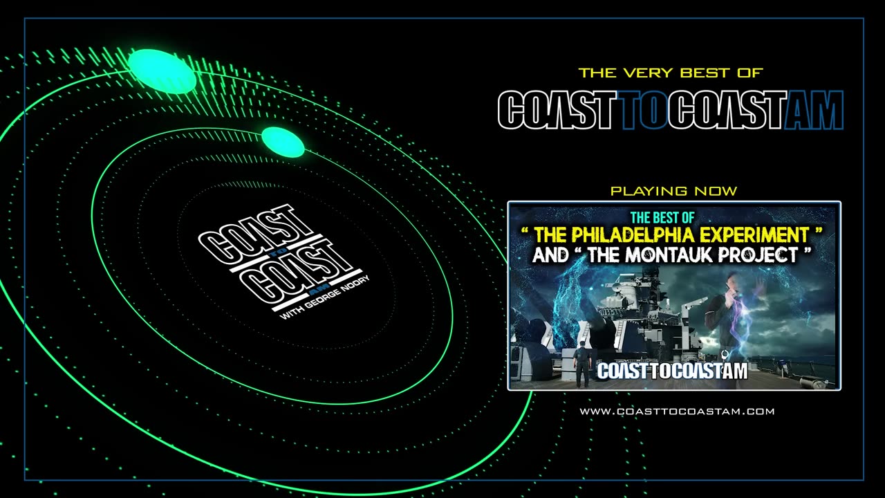 Art Bell on the Philadelphia Experiment and the Montauk Projects @COASTTOCOASTAMOFFICIAL