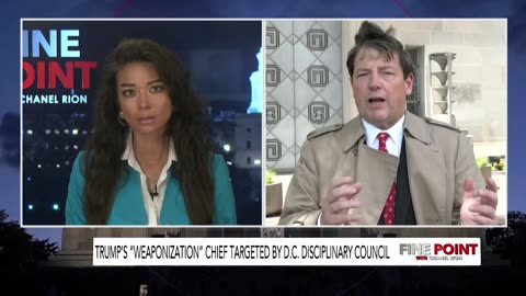 Fine Point - Trump's "Weaponization" Chief Targeted By D.C. Disciplinary Council, W/ Ed Martin