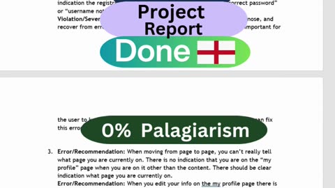 Student Work ( Report)| COSC 341 Project Report Find Friend App Design| University of Manchester