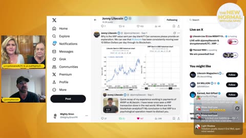 LIVE with JonnyLitecoin & CryptoNana4LTC; XRP bankster railway or psyop?