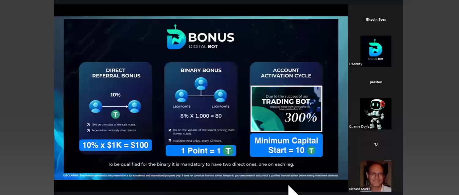 DIGITAL BOT DIGICOIN TOKEN (latest LIVE updates) AI CRYPTO PROFITS + DEBIT CARD - TOP TEAM ROB BUSER