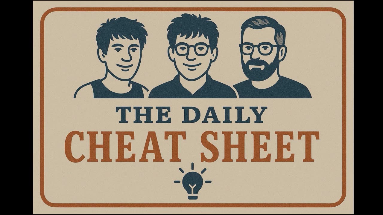 The Daily Cheat Sheet. Snippet from Episode 170