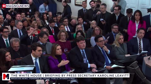 🇺🇸 Press Secretary Karoline Leavitt Faces Legacy Media Reporters at White House Briefing [LIVE]
