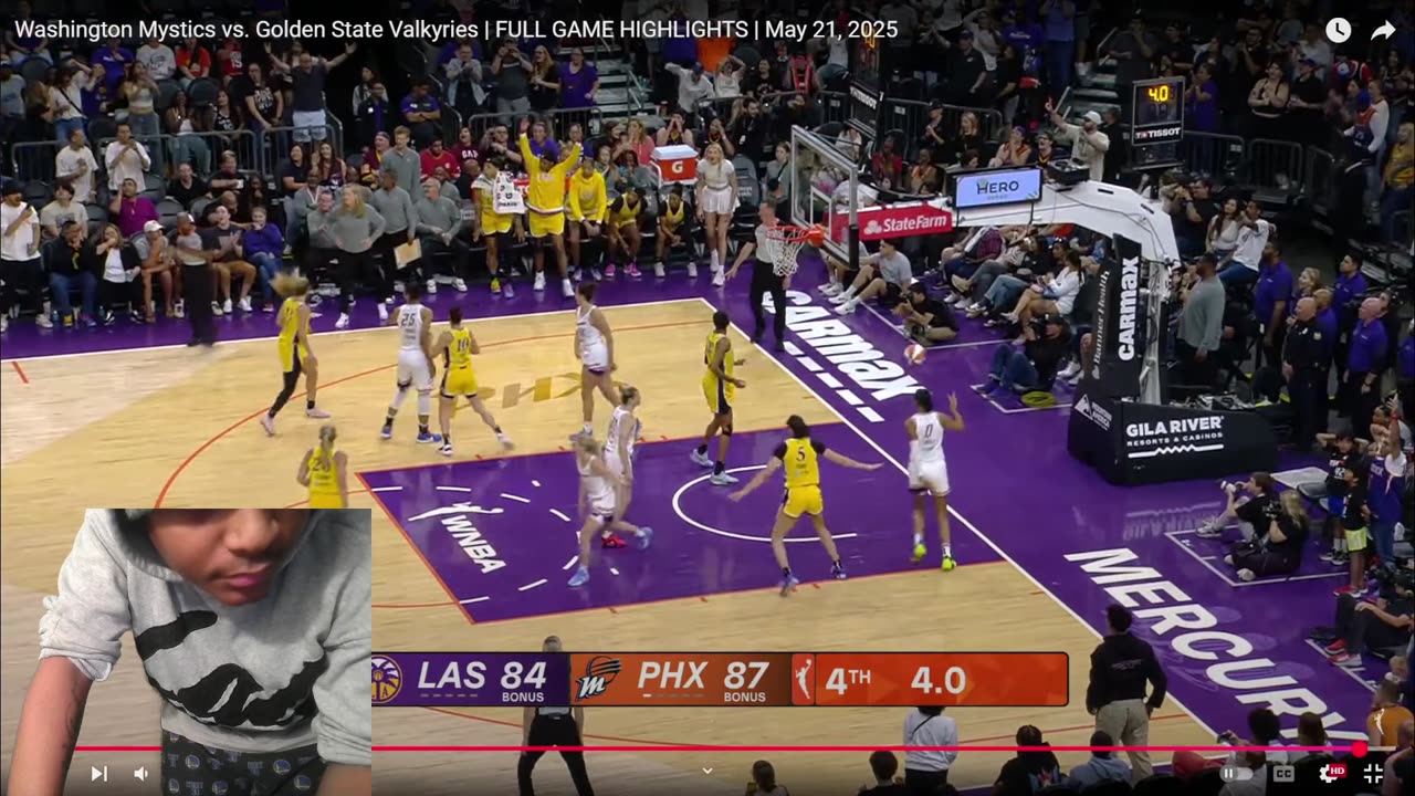 Reacting To Los Angeles Sparks vs. Phoenix Mercury | FULL GAME HIGHLIGHTS