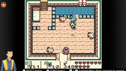 Zelda Link's Awakening DX (GBSOs) day 18 Goodbye Clucky!