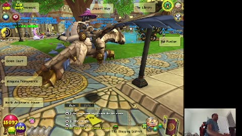 wizard101 budget doing a beast moon marathon and going to allot of matches