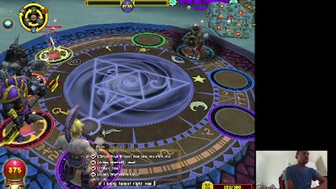 wizard101 budget doing a beast moon marathon and going to allot of matches