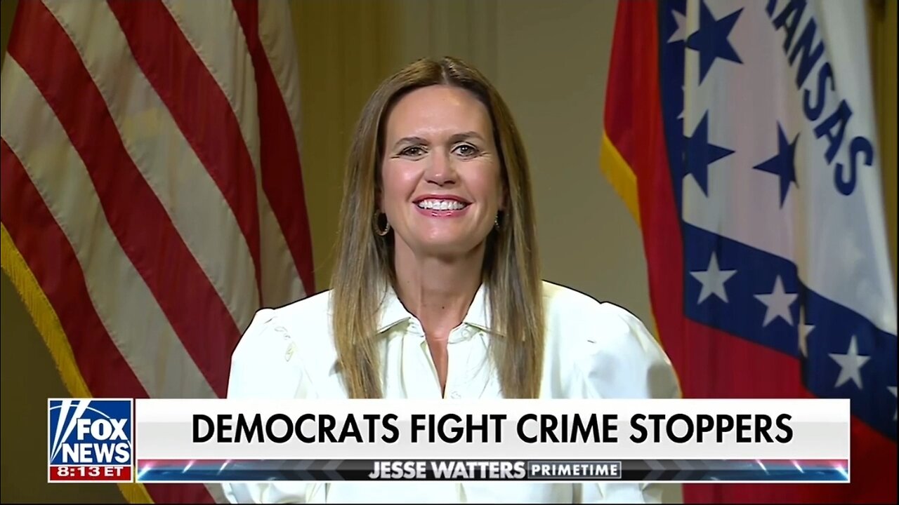 Gov Huckabee Sanders: It's Crazy Dems Don't Want Help To Fix Their Cities