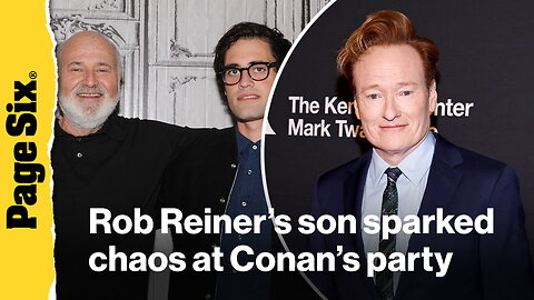Rob Reiner's son Nick sparked chaos at Conan's party with strange questions and a Bill Hader blowup