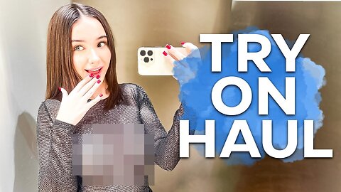 🎀TRY ON HAUL WITH Alisa 🎀 | GET READY WITH ME | NO BRA WITH TRANSPARENT TOPS