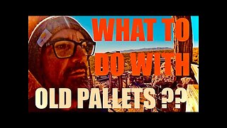 Building Off Grid Using FREE Pallets