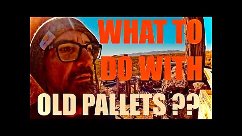 Building Off Grid Using FREE Pallets