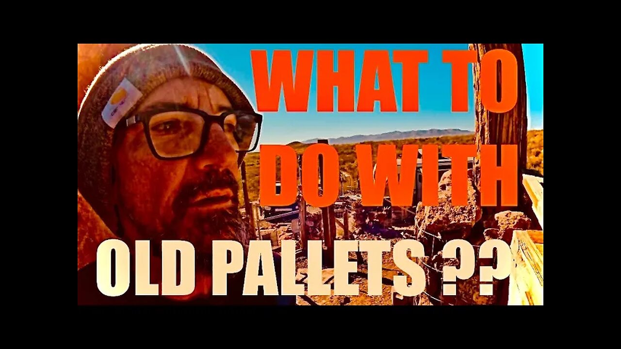 Building Off Grid Using FREE Pallets