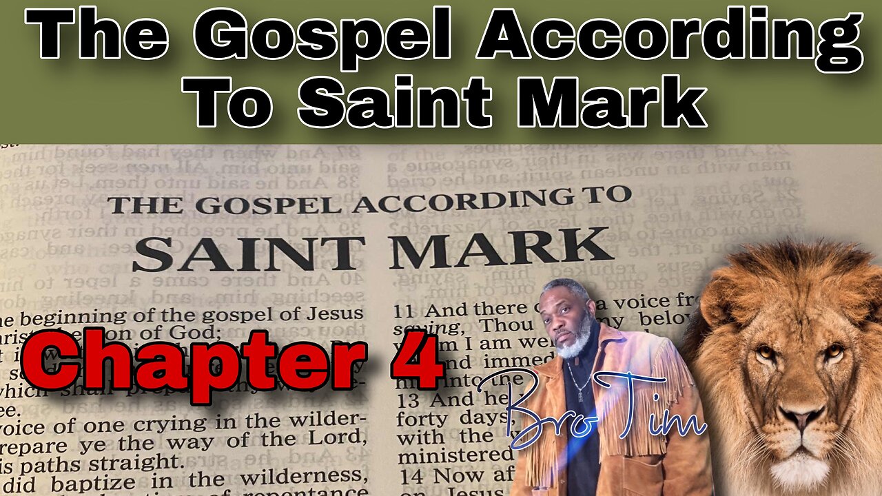 The Gospel of Mark: Chapter 4