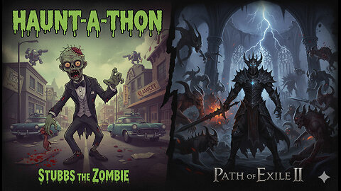 Playing Stubbs the Zombie and Path of Exile 2!