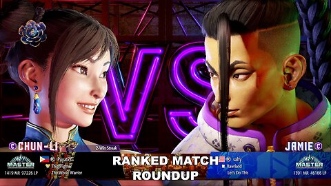 Kuya Kalbo SF6 Ranked Roundup. Chun Li Master Rank [Hori Fight Stick]