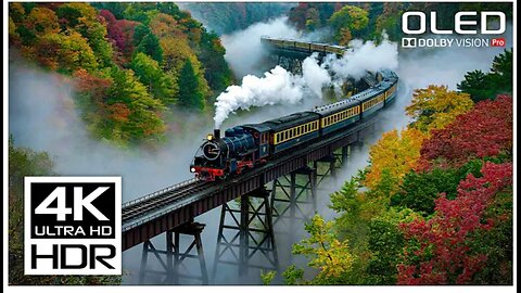 4K HDR 60FPS - UNBELIEVABLE Dolby Vision 4K Video with Relaxing Study Music