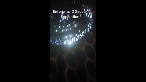 Enterprise-D Saucer Separation (Fanhome)