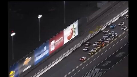 NASCAR Conner Z Causes Big Crash