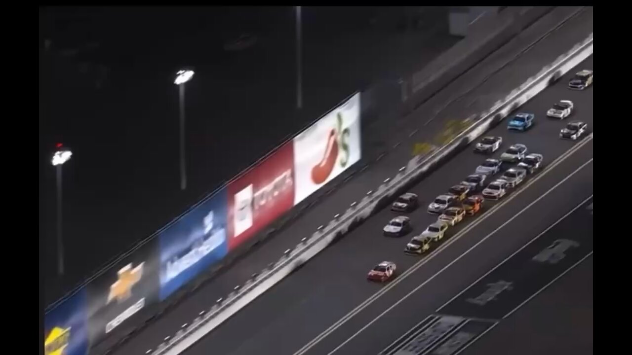 NASCAR Conner Z Causes Big Crash