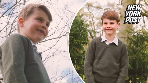William and Kate release heartwarming video of Prince Louis for his 7th birthday