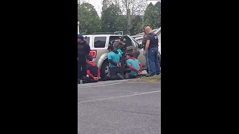 Another ICE raid in Massachusetts. Illegals arrested next stop deportation - I voted for this!