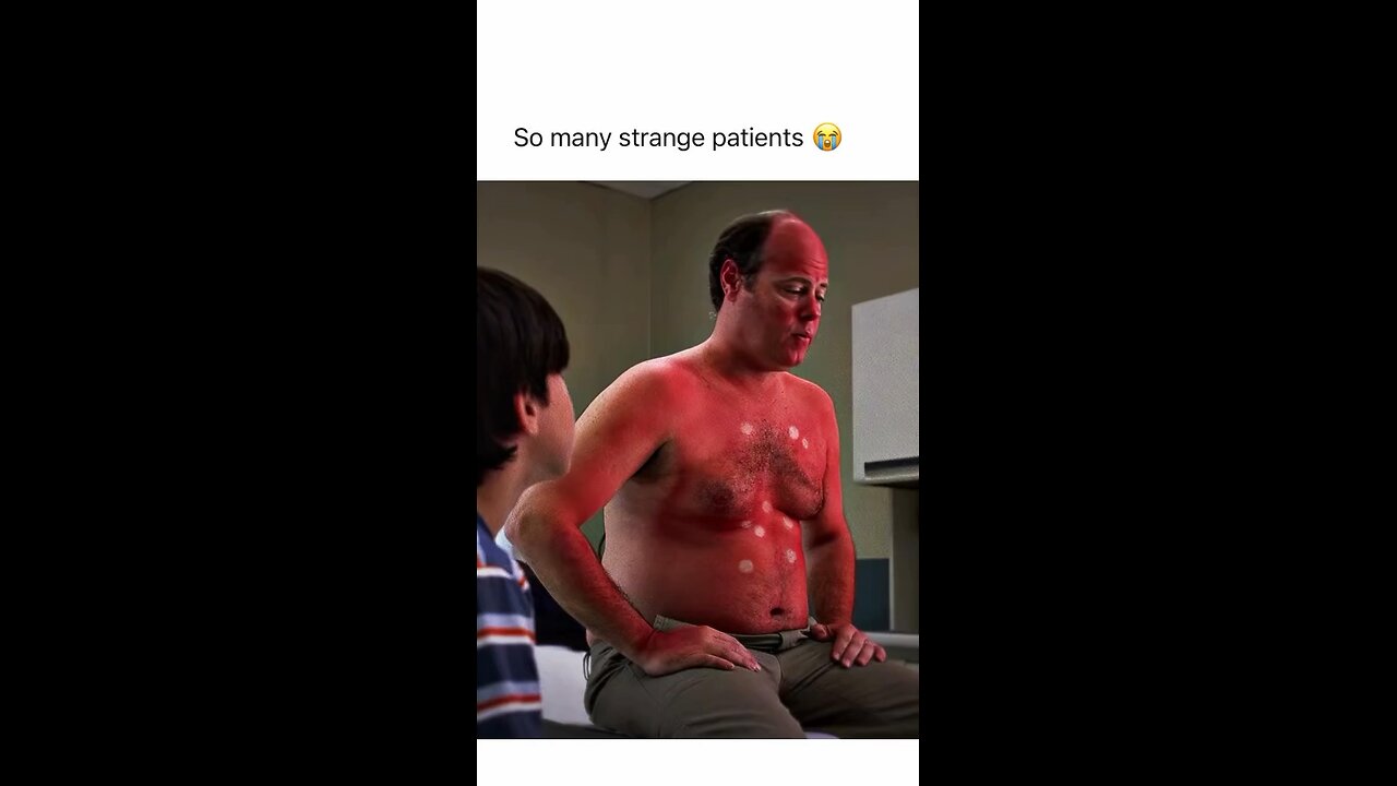 So many strange patients 😱😭