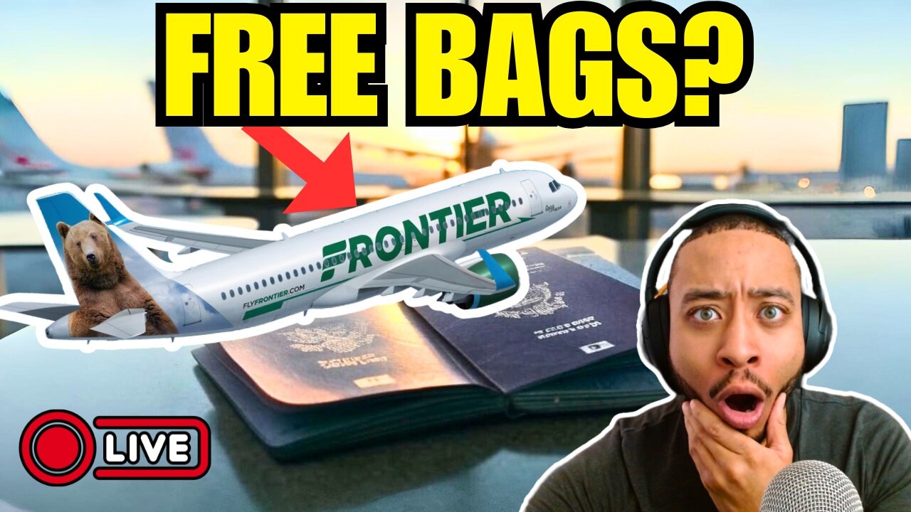 Frontier Airlines Offers FREE Bags On ALL Flights in 2025?