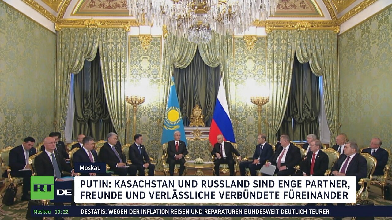 Tokajew in Moskau: Kasachstan und Russland vertiefen strategische Partnerschaft