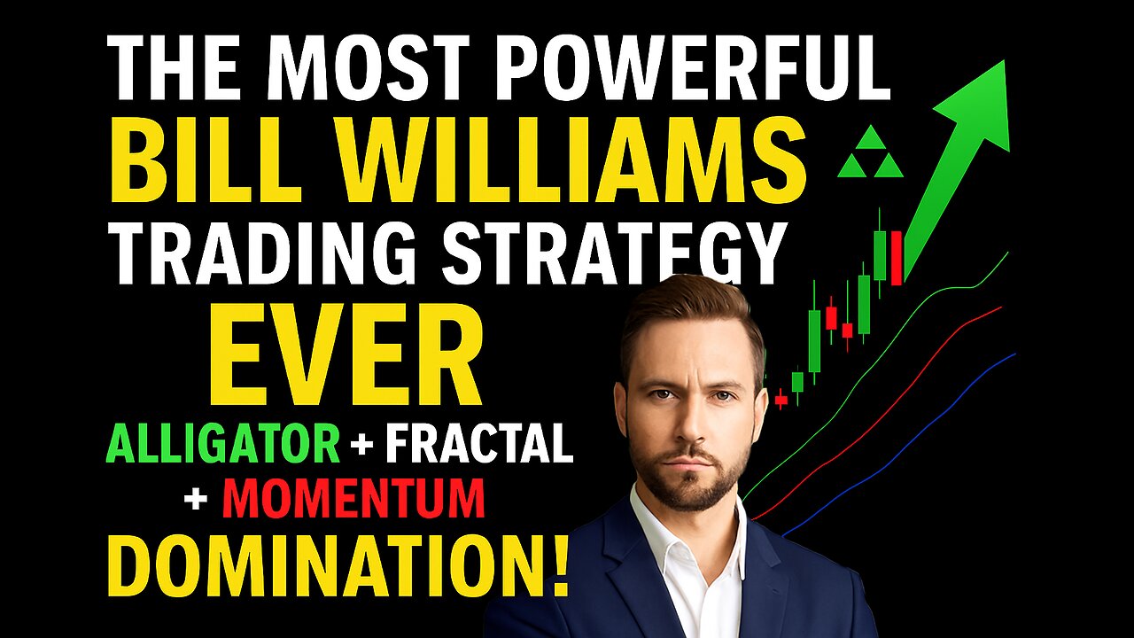 The MOST POWERFUL Bill Williams Trading Strategy EVER | Alligator + Fractal + Momentum DOMINATION!