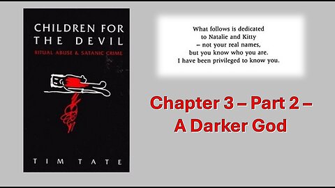 S2 EP204 -- Children For The Devil: Ritual Abuse & Satanic Crime - Chapter 3 Part 2