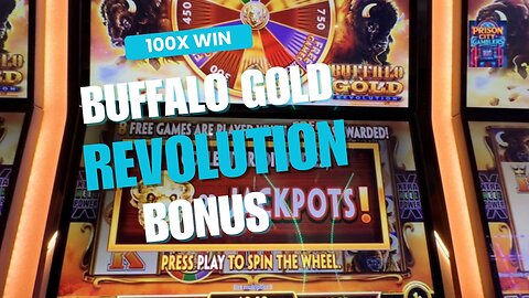 100x Win on Buffalo Gold Revolution 💥🎰💵