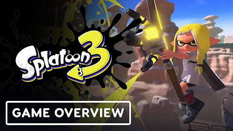 Splatoon 3 New Weapon Gameplay - Tri-Stringer Splat Bomb _ Nintendo Treehouse
