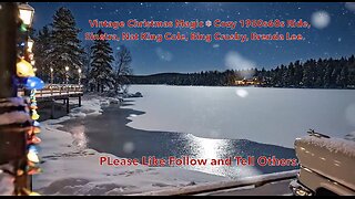 🎄 Vintage Christmas Magic ❄️ Cozy 1950s60s Ride, Sinatra, Nat King Cole, Bing Crosby, Brenda Lee.