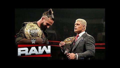 FULL SEGMENT_ Cody Rhodes and Seth Rollins meet en route to Crown Jewel_ Raw, Sept. 22, 2025