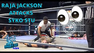 Raja Jackson ATTACKS Syko Stu at a Wrestling Event | DD Pod Clips