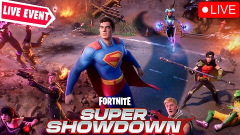 🔴LIVE: 🤯💪NEW FORTNITE LIVE EVENT (SUPER SHOWDOWN)🤯💪 (Multi-Stream Rumble Studio)