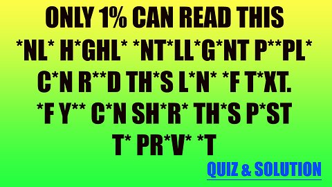 General Knowledge Quiz
