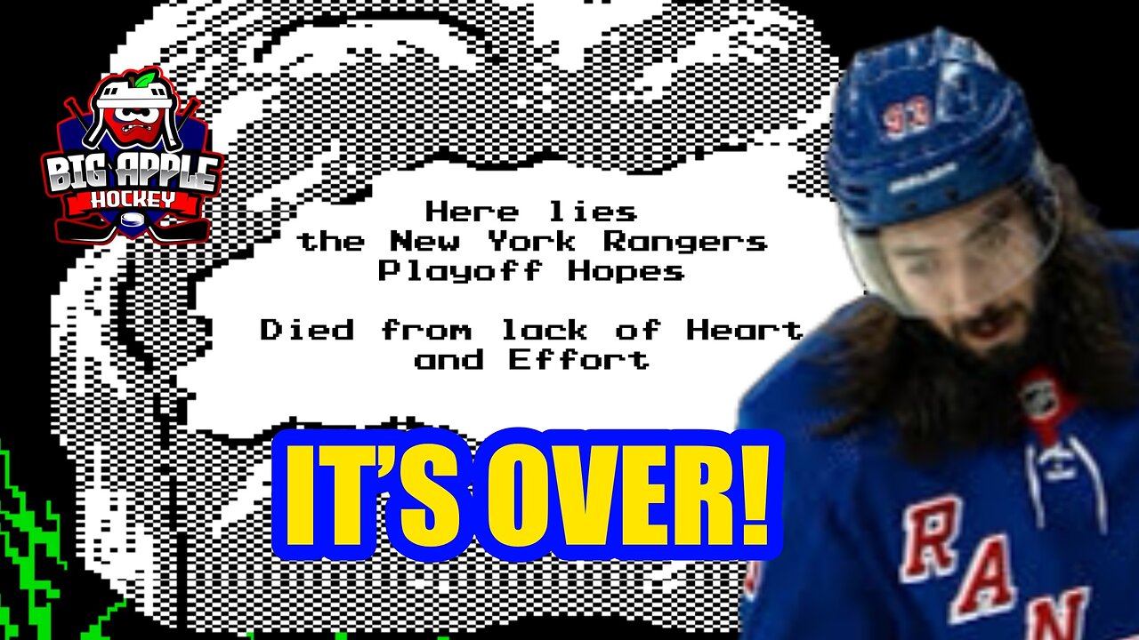 IT'S OVER for the Rangers / Islanders! Montreal Stranglehold on WC2!