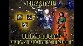 D2R - Build Guide - Energy Shield, Hydra/Orb - Do it all! MF, Duel and Clone Kills