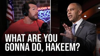 Hakeem Jeffries is a Hypocrite When it Comes To Assaulting Cops and Makes Empty Threats to Boot