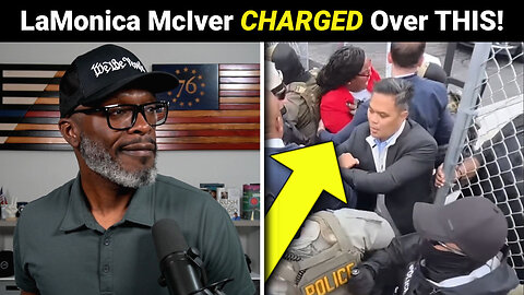 NJ House Rep LaMonica McIver CHARGED After Assaulting Ice Agent!