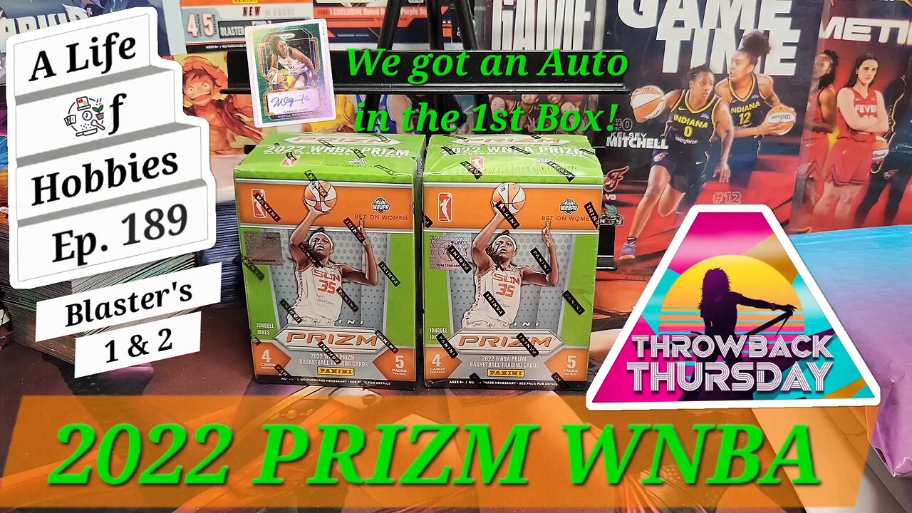 Throwback Thursday ft. 2022 Prizm WNBA, 2 Blaster Rip e189