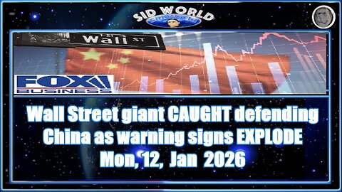 Wall Street giant CAUGHT defending China as warning signs EXPLODE