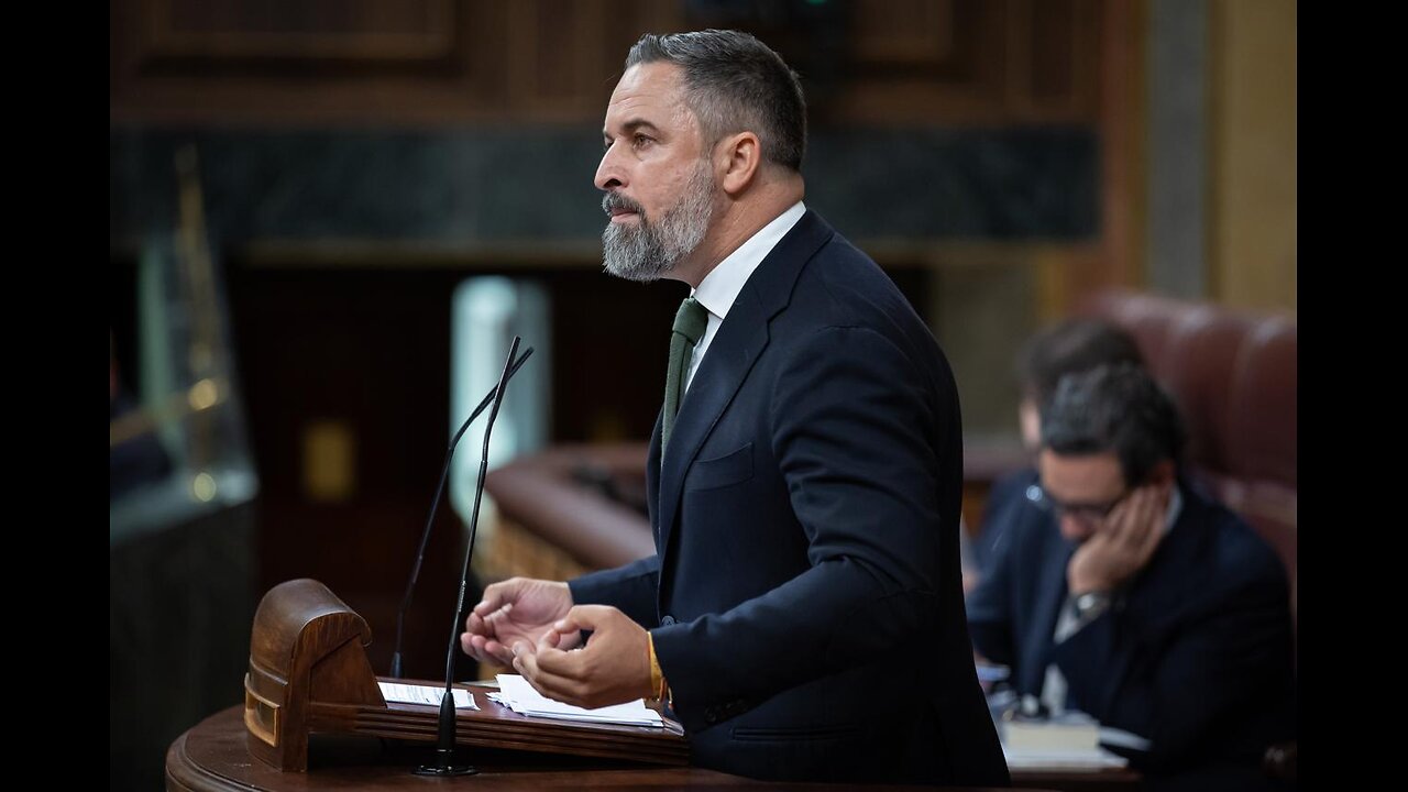 Discurso de Santiago Abascal en el Pleno sobre corrupción del Gobierno de Pedro Sánchez y su familia