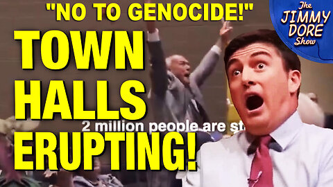 Voters BOO Congressman Off Stage Over Supporting Israel's Genocide In Gaza