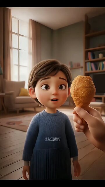 That look of pure longing... 🍗🥺