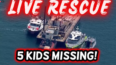 BREAKING: 5 Children Missing After Sailboat Sinks Off Miami Beach | Rescue